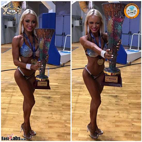 Татьяна Беловинская заняла 3 место на IFBB Diamond Cup Greece