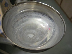 Кухонный тест питьевой воды на образование накипи
