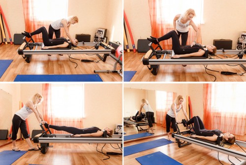 Фоторепортаж с Леди Фит: занятие Пилатес на Реформере