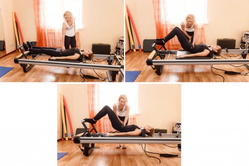 Фоторепортаж с Леди Фит: занятие Пилатес на Реформере