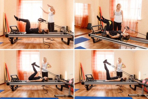 Фоторепортаж с Леди Фит: занятие Пилатес на Реформере