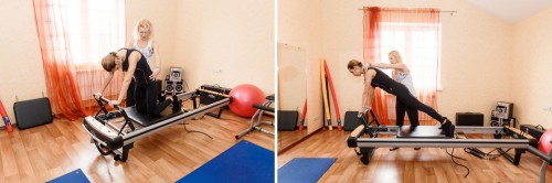 Фоторепортаж с Леди Фит: занятие Пилатес на Реформере